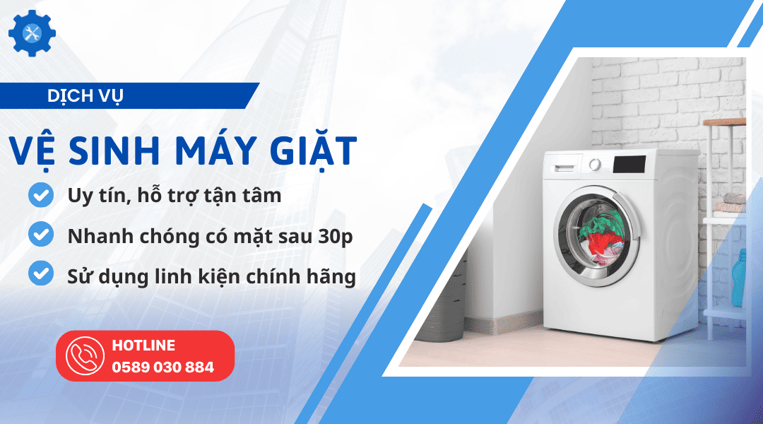 Vệ sinh máy giặt