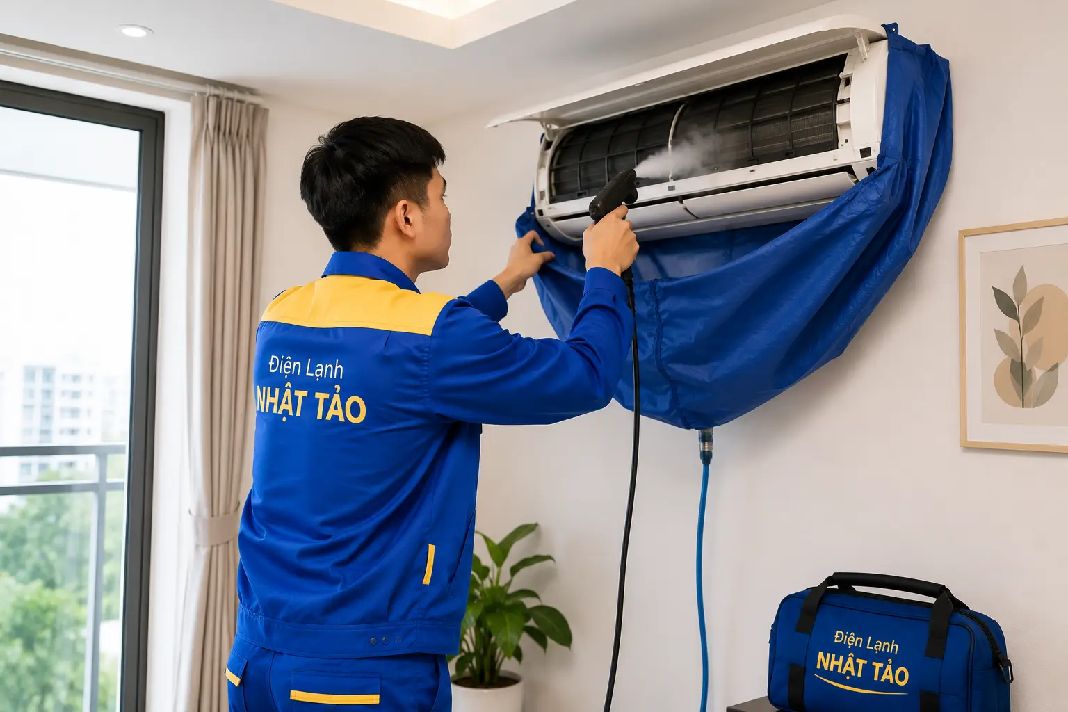 Vệ sinh điều hòa tại nhà